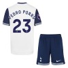 Maglia ufficiale Tottenham Hotspur Pedro Porro 23 Casa 2024-25 per Bambino